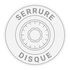 Type de Serrure Serrure à disques